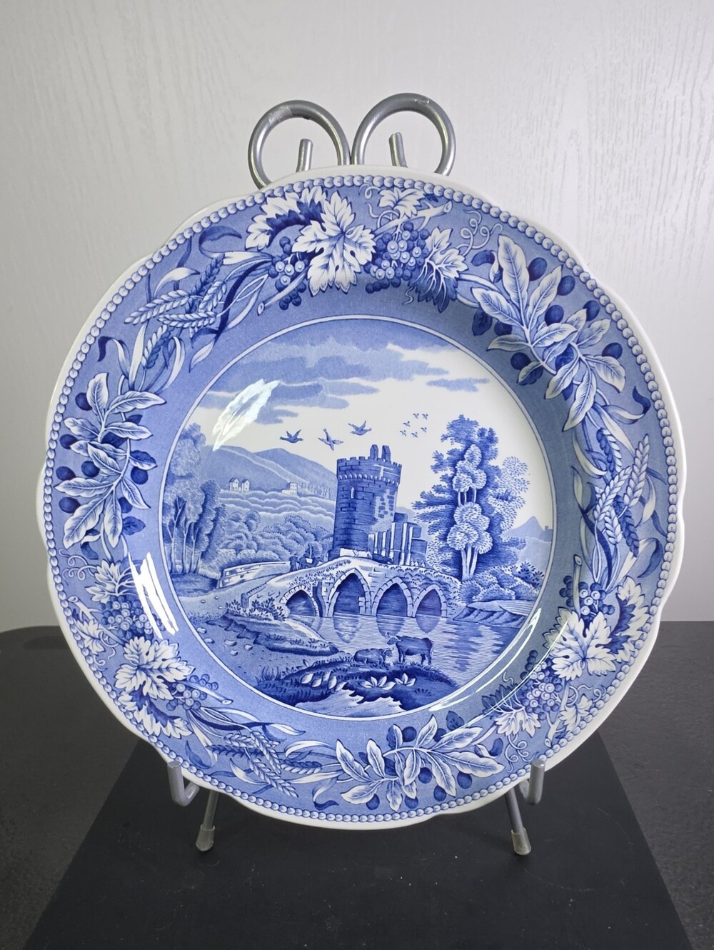 Spode Blue Room Collection Traditions Series "Lucano" Dinner Plate